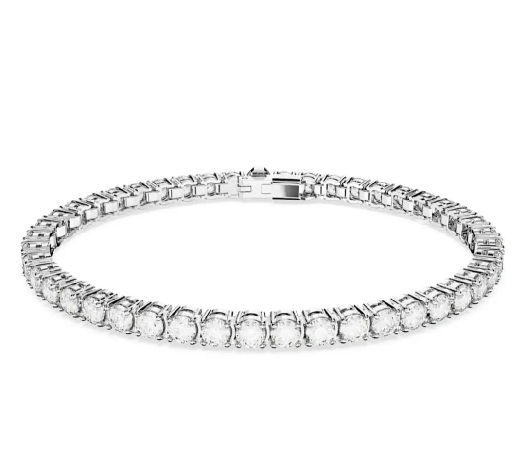 925 Silver Tennis Bracelet with 3mm Zirconia